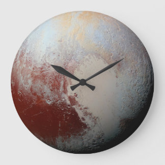Dwarf Planet Pluto by NASA New Horizons 2015 Photo Large Clock