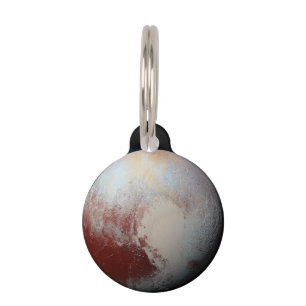 Dwarf Planet Pluto by New Horizons Dog Tag