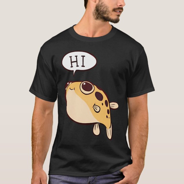 Dwarf Puffer Fish T-Shirt (Front)
