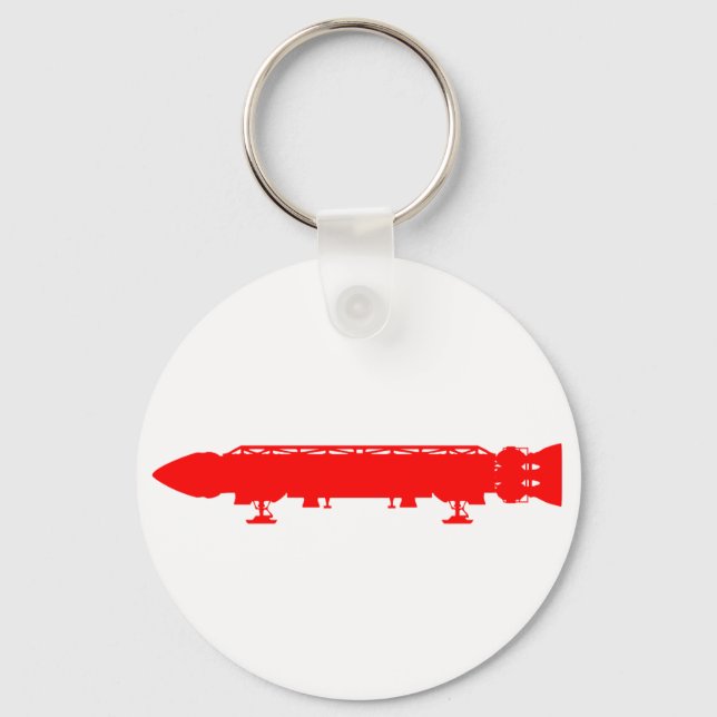 Dwarf Ship Key Ring (Front)