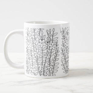 Dwarf St. John's Wort - Hypericum mutilum Large Coffee Mug