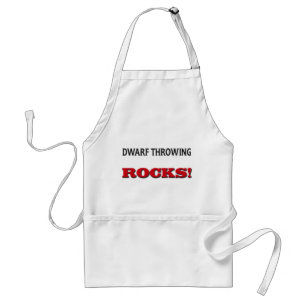 Dwarf Throwing Rocks Standard Apron