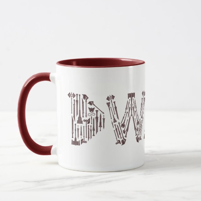 Dwarf Weapons Collage Mug (Left)