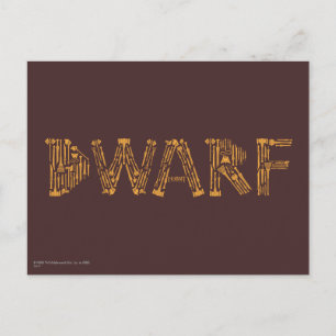 Dwarf Weapons Collage Postcard