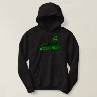 Dwarifsm Awareness Hoodie LPOTW BLack and Green