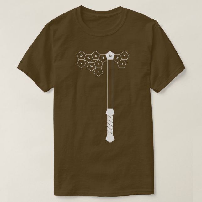 Dwarven Battle Axe Classic TShirt (Design Front)