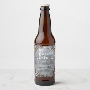 Dwarven Splendour Fantasy Wedding Beer Bottle Label