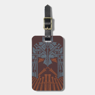 Dwarven Weapons Helmet Icon Luggage Tag