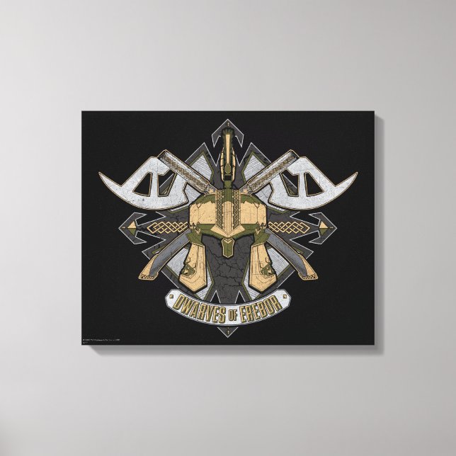 Dwarves Of Erebor Canvas Print (Front)
