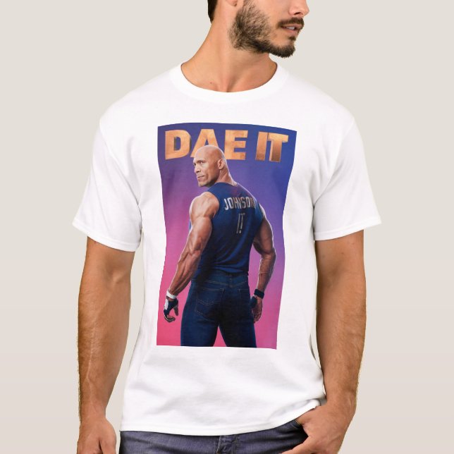 "Dwayne Johnson: Dare It - A Kaleidoscopic Journey T-Shirt (Front)