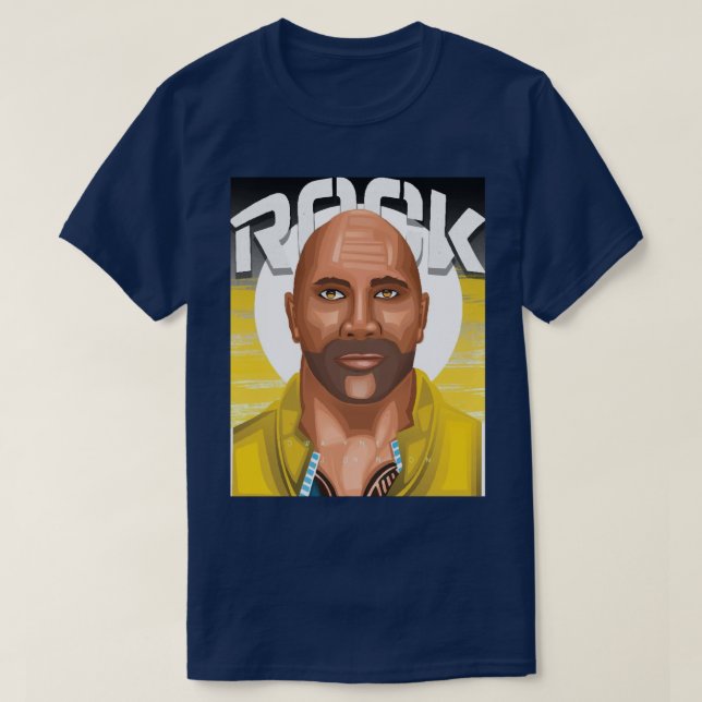 Dwayne Johnson T-Shirt (Design Front)