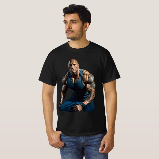 Dwayne Johnson The Rock T-Shirt (Front Full)