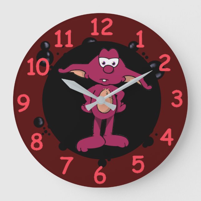 Dweeblinks Round Clock (Front)