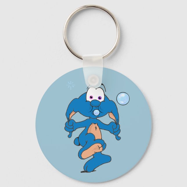 DWEEBLINKS | The Unknown Creatures Key Ring (Front)