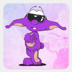 DWEEBLINKS   The Unknown Creatures Square Sticker