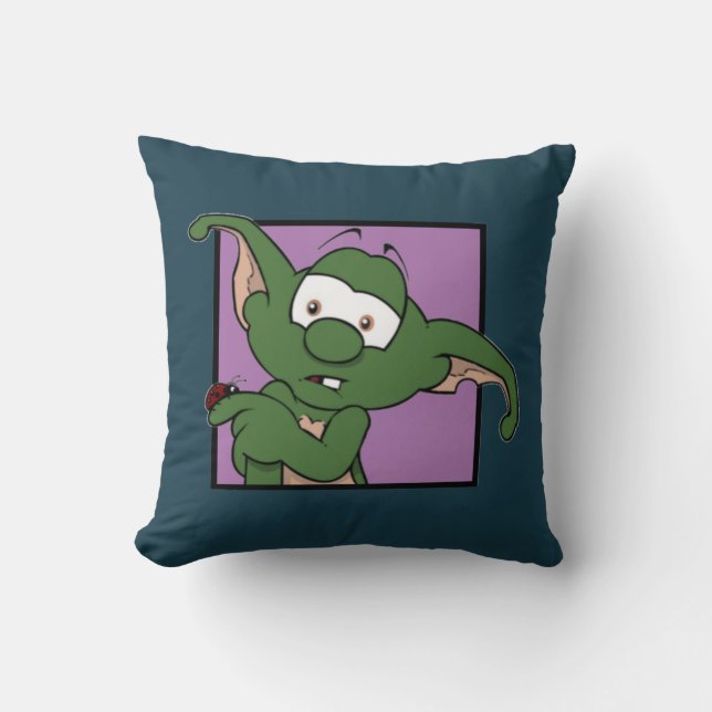Dweeblinks Throw Pillow (Front)