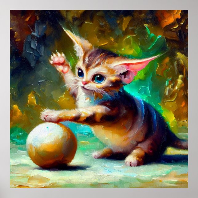 Dwelf Cat  Poster (Front)