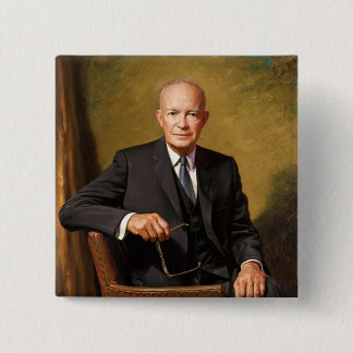 Dwight D. Eisenhower 15 Cm Square Badge