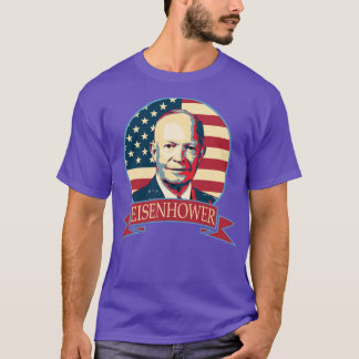 Dwight D Eisenhower Cool American Republican Presi T-Shirt