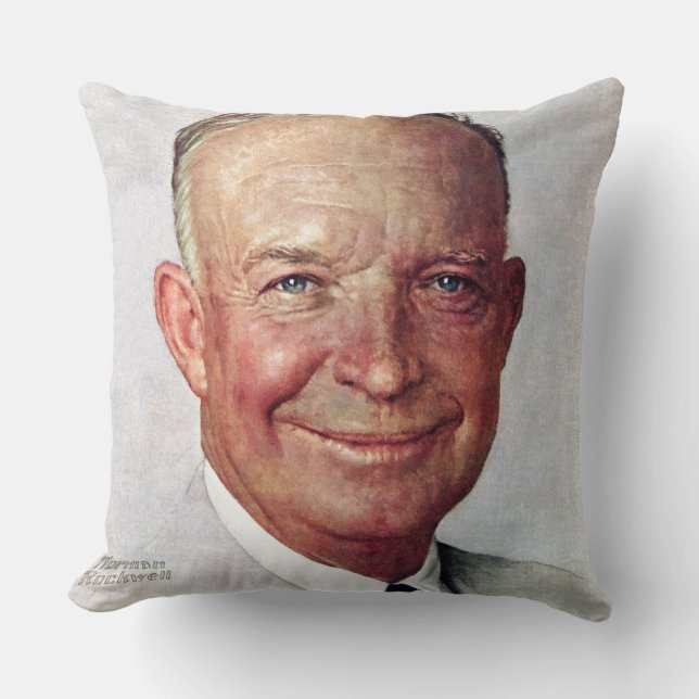 Dwight D. Eisenhower Cushion (Front)