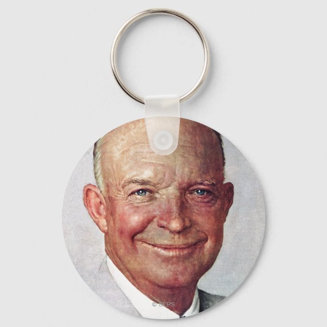 Dwight D. Eisenhower Key Ring (Front)