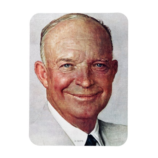 Dwight D. Eisenhower Magnet (Vertical)