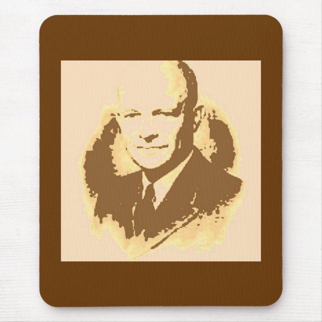 Dwight D Eisenhower Mouse Pad (Front)