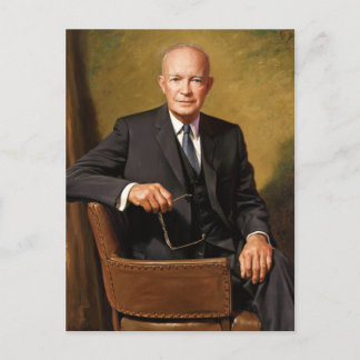 Dwight D. Eisenhower Postcard