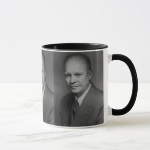 Dwight D. Eiserhower Portrait Mug