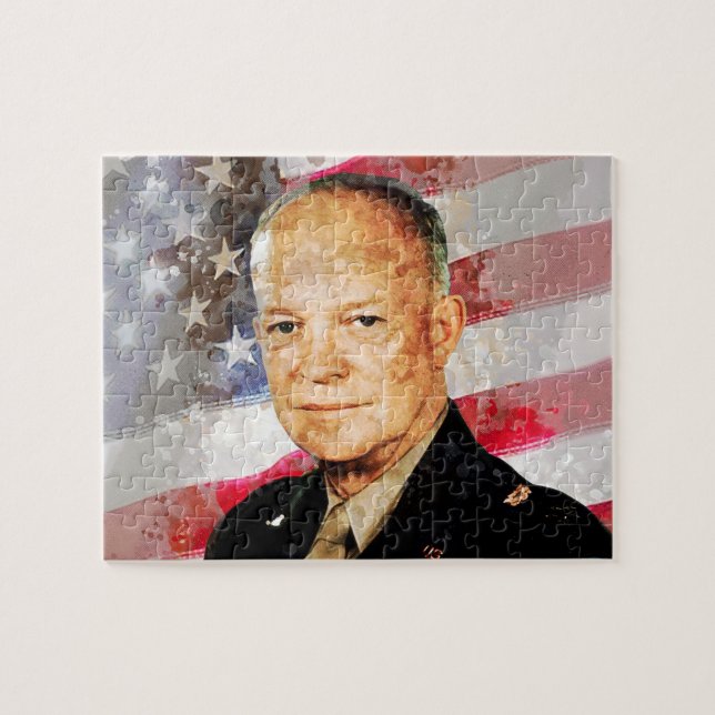 Dwight David Eisenhower Jigsaw Puzzle (Horizontal)