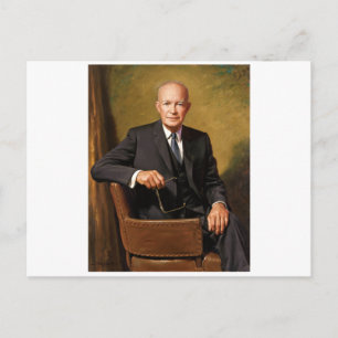 Dwight Eisenhower Postcard