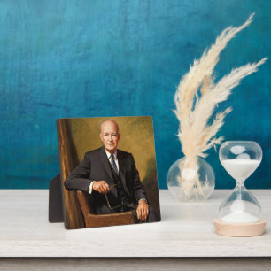 Dwight Eisenhower President White House Portrait Plaque