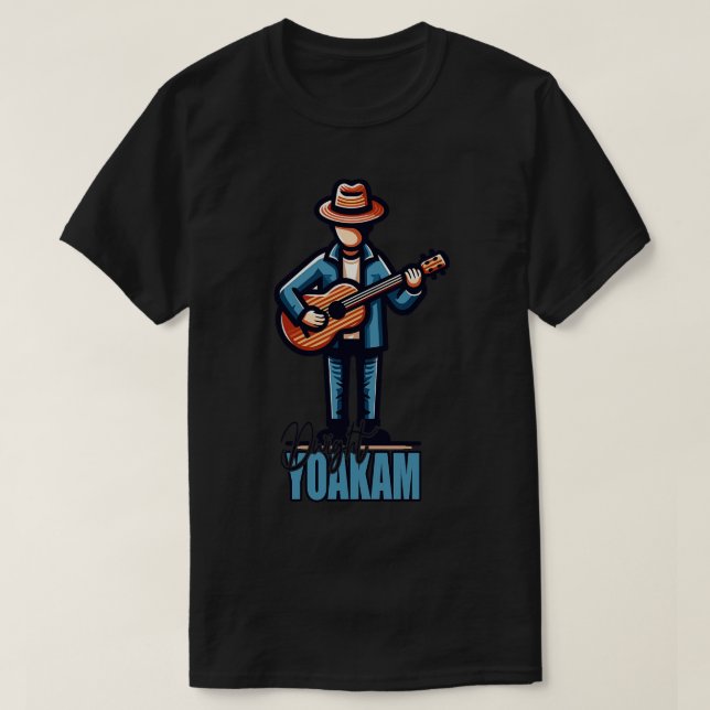 Dwight Yoakam Fan Art T-Shirt (Design Front)