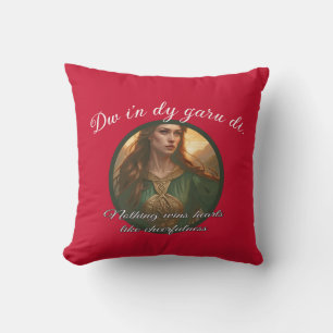 Dwynwen Nothing Wins Hearts Like Cheerfulness Quot Cushion
