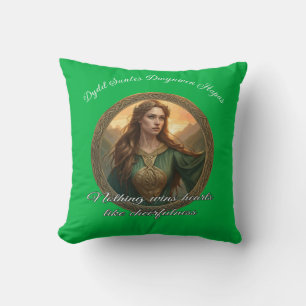 Dwynwen The Patron Saint Of Lovers Cushion