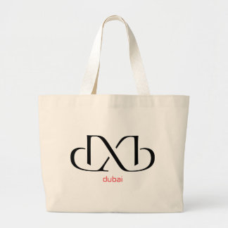 dxb - dubai large tote bag