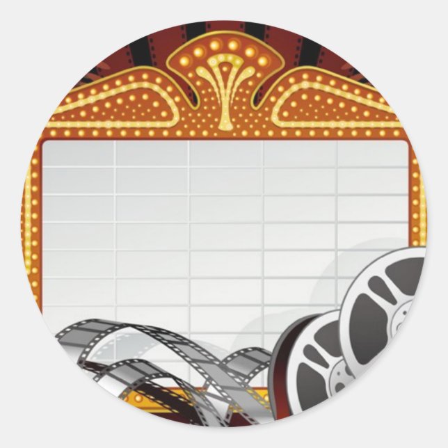 dy02 classic round sticker (Front)
