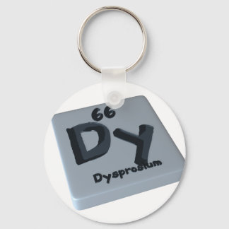 Dy Dysprosium Key Ring