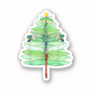Dy Funny Dragonfly Christmas Tree Xmas Insect Love