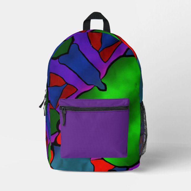 Dye Already Printed Backpack (Front)