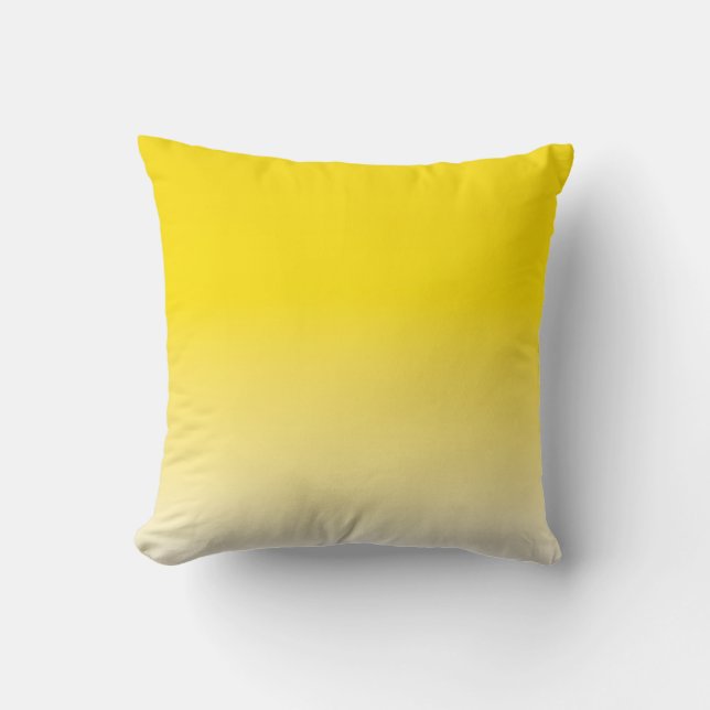 Dye fog Yellow Cushion (Front)