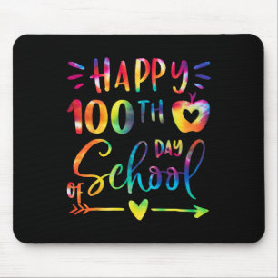Dye Happy 100th Day Of School Teachers Students Ki Mouse Pad