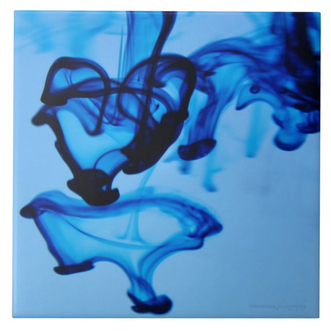 Dye Heart Ceramic Tile (Front)