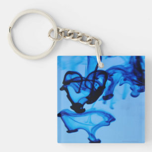 Dye Heart Key Ring