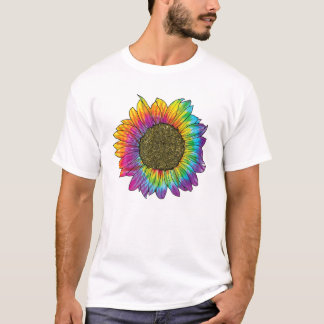 DYE SUNFLOWER Peace Love T-Shirt