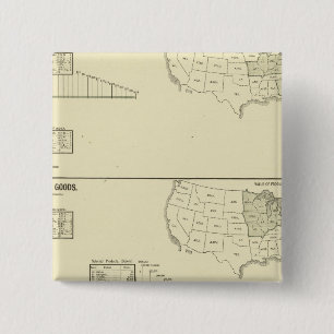 Dyeing, finishing, hosiery, knit goods 15 cm square badge