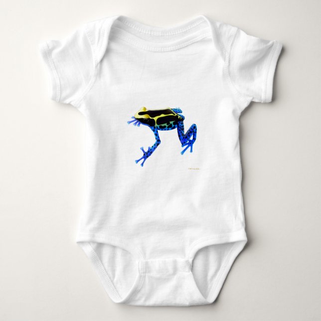 Dyeing Poison Arrow Frog Baby Bodysuit (Front)