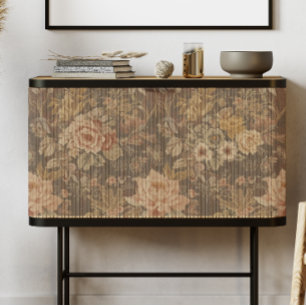 dyi Vintage Floral Decoupage Paper for Furniture