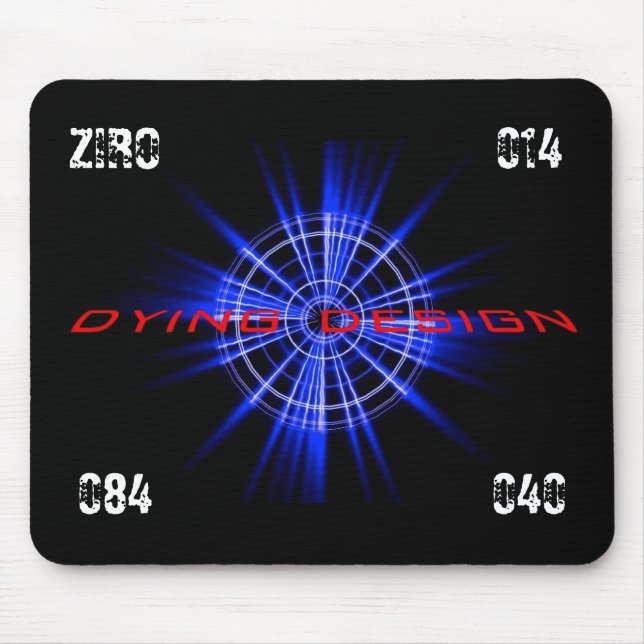 Dying Design Mousepad (Front)
