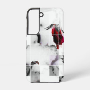 Dying Rose Bloom Photo collage  Samsung Galaxy Case